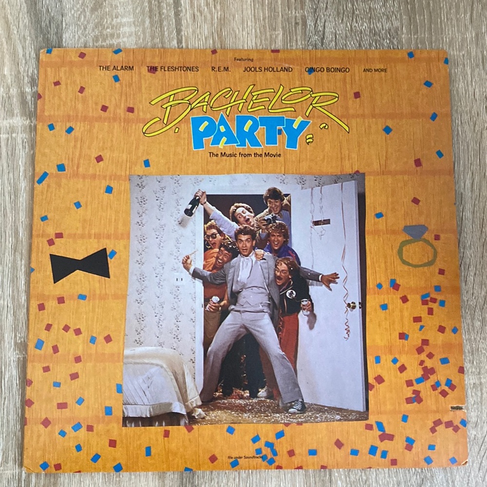 Bachelor party movie vinyl record in great condition